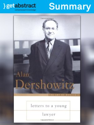cover image of Letters to a Young Lawyer (Summary)